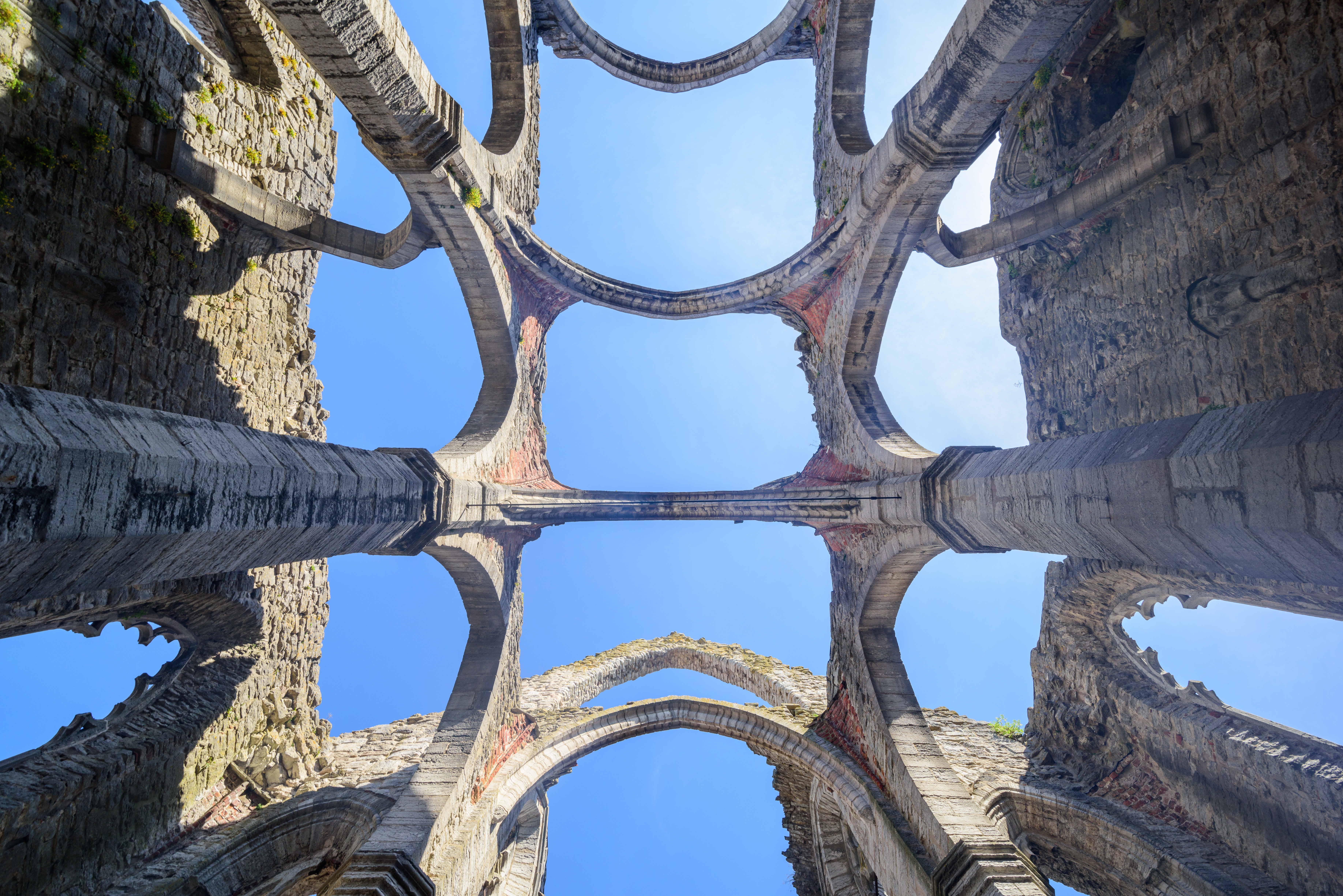 The ruins of St. Catherine's Church, Visby
